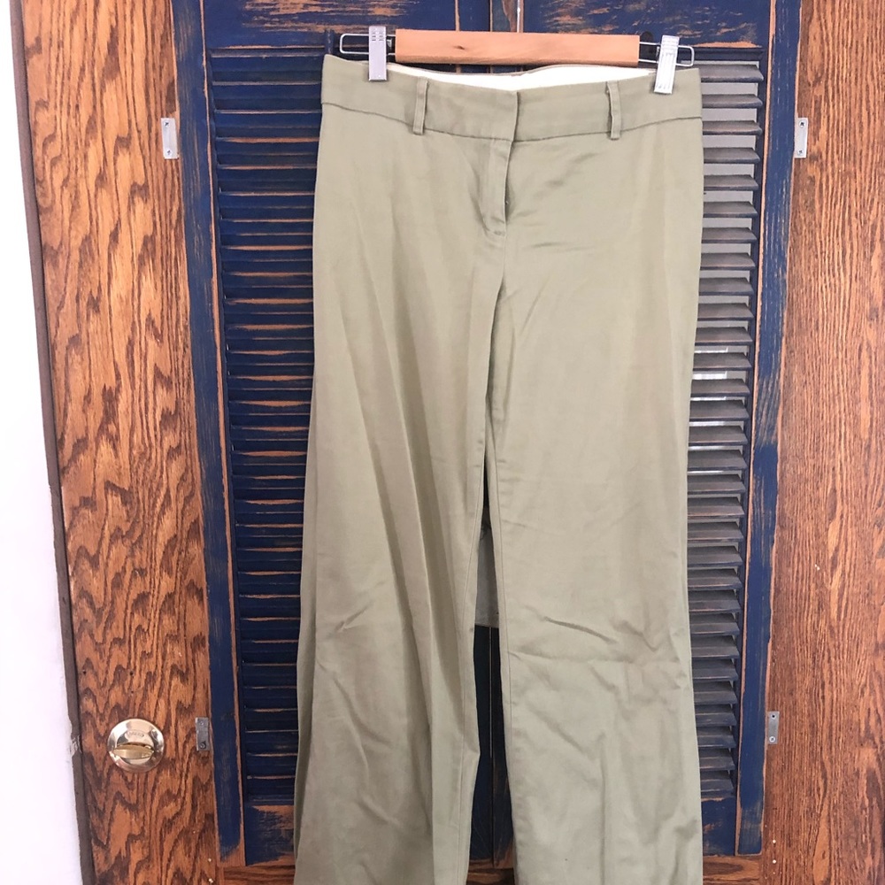 Olive green pants from express